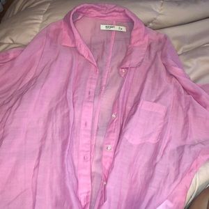 Long sleeved Button up top